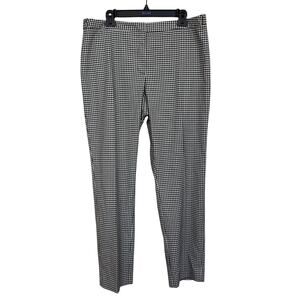 Calvin Klein Plaid Dress Pants — Women’s Career Trousers, Excellent Pre-Owned
